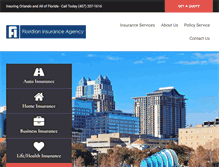 Tablet Screenshot of floridianinsurance.com